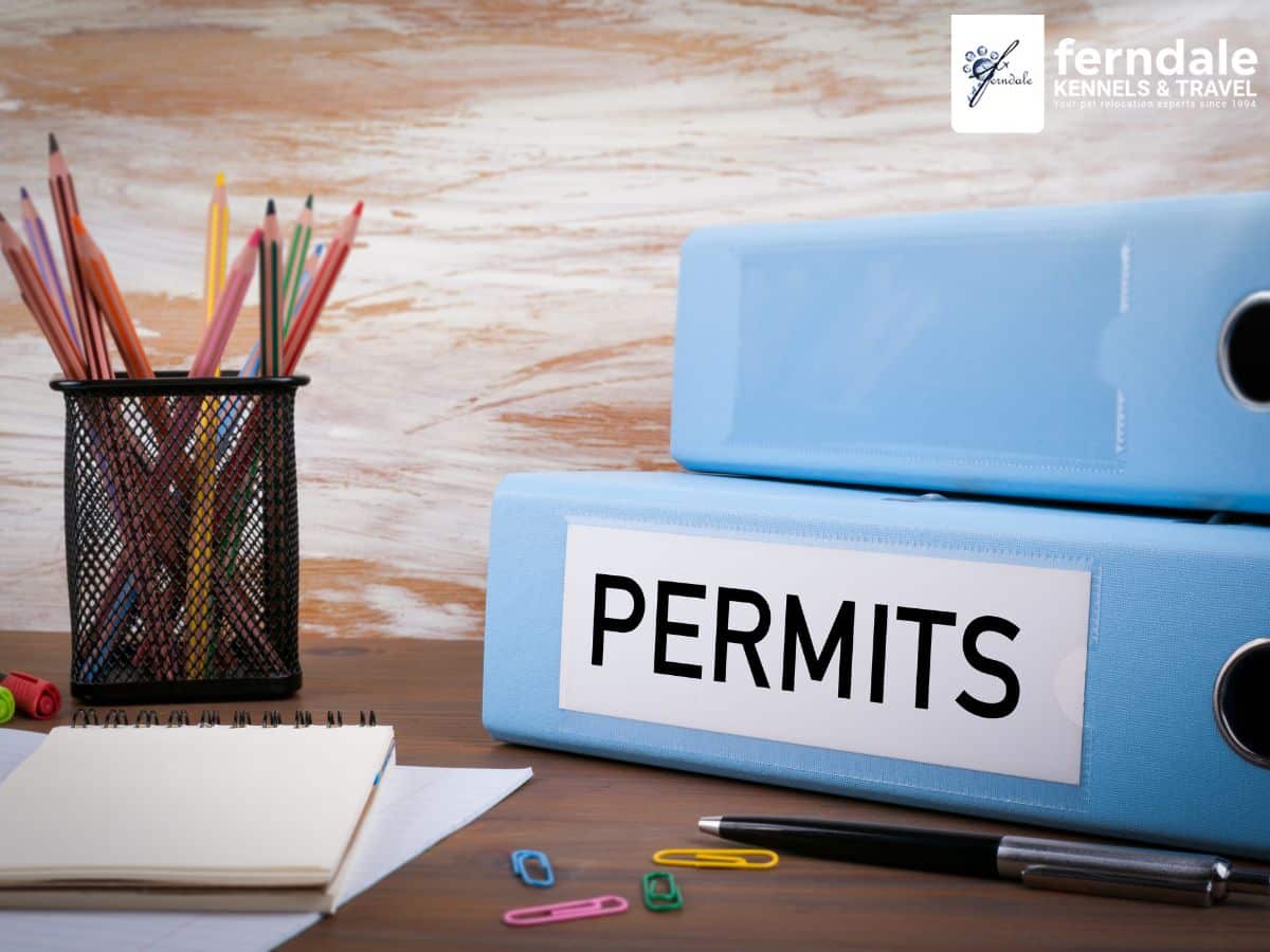 Veterinary Pet Health Certificate and Import Permits